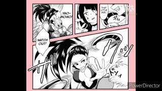 Yaoyorozu Short Hair My Hero Academia TodoMomo comic [upl. by Alesram]