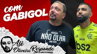 GABIGOL quotNÃƒO tenho pressa em SAIR DO FLAMENGOquot  AlÃª Oliveira Responde 103 [upl. by Nilreb511]