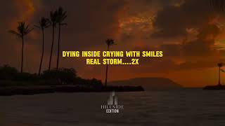 Chronic Law ft Bugle  Real Storm Official Lyrics Video [upl. by Lowell82]