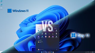 Tiny 11 vs Windows 11 Which is FASTER [upl. by Margie]