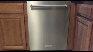 KitchenAid Dishwasher Model KDTE334GPS [upl. by Mor]