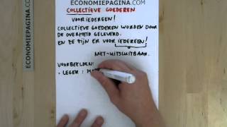 Collectieve goederen Economiepaginacom [upl. by Templas]