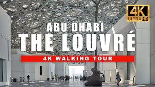 🇦🇪 Abu Dhabi Future Medina Walking Tour  Louvré Museum amp Arts Complex  4K HDR 60 fps [upl. by Enitram]