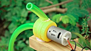 How to make Water Pump From Dc Motor at Home [upl. by Alister]