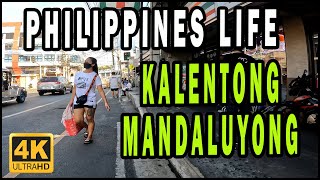 Walk at Kalentong Market Mandaluyong│Metro Manila Philippines│Walking Tour│4K [upl. by Jayme]