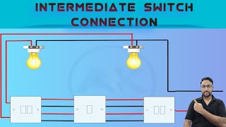 Intermediate switch connection diagramIntermediate switch [upl. by Terrill]