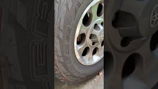 Hilux Tyres and going bigger … 26565R17 to 27565R17 [upl. by Etteniuqna]