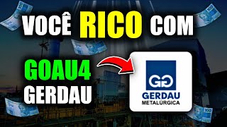 GOAU4 CANCELANDO AÃ‡Ã•ES E PAGANDO MUITOS DIVIDENDOS  METALÃšRGICA GERDAU AÃ‡ÃƒO MAIS BARATA DA BOLSA [upl. by Eelirak]