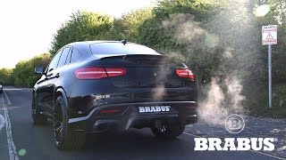 BRABUS 850 based on GLE 63 Coupé with valve controlled exhaust [upl. by Ailyn]