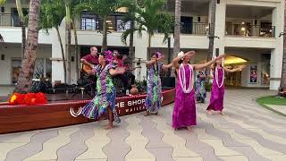 Ha‘a Hula  Nevah Too Late Live at the Shops at Wailea [upl. by Annohsed549]