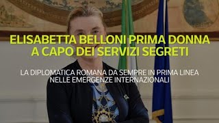 Elisabetta Belloni chi è il nuovo capo dei servizi segreti [upl. by Stan]