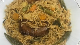 Vegetable Biryani Muslim Style In Tamil  Vegetable Biryani In Tamil  Delicious Veg Biryani Recipe [upl. by Eserehc]