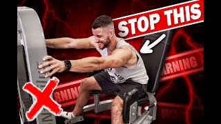 How to PROPERLY Use the Abductor amp Adductor Machine [upl. by Cyndy147]