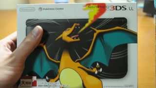 CharizardLizardon 3DS XLLL Unboxing and Review [upl. by Ethelin]