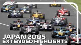 Extended Race Highlights  2005 Japanese Grand Prix [upl. by Deborah]