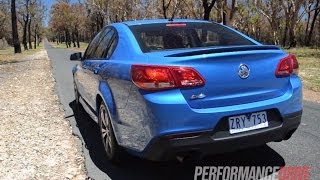 2014 Holden VF Commodore SV6 engine sound and 0100kmh [upl. by Petr312]