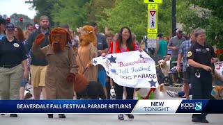 Beaverdale Fall Festival parade returns for first time since 2019 [upl. by Kered]