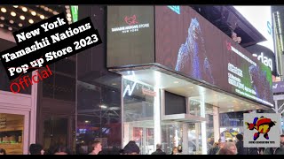 Tamashii Nations Store New York Tour 2023  SHFiguarts Dragonball Z  Gundam  Godzilla  and more [upl. by Selrac]