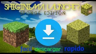 Descargar Shiginima Launcher V3100 MINECRAFT LAUNCHER PC [upl. by Kcirddot]