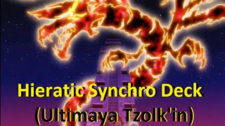 Yugioh BEST Hieratic Synchro Deck January 2015 Deck Profile [upl. by Fugazy]