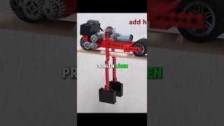 Lego Auto muss immer schmalere Brücken überqueren 🚗⚙️ auto lego bridge wissen [upl. by Kane]