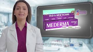 MedermaAdvanced Plus Scar Gel with a new look  ScarCare for Old amp New Scars [upl. by Adigirb140]