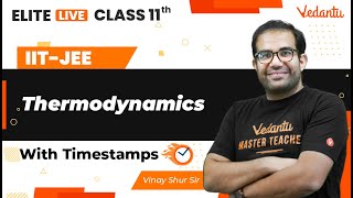 Thermodynamics Class 11  One Shot  Marathon  JEE Main  JEE Advanced Vinay Shur Sir VJEE [upl. by Key]