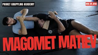 Nogi JiuJitsu Round feat Magomet Matiev  Phuket Grappling Academy [upl. by Angil]