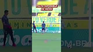 La FALTA IMPOSIBLE de MESSI para cualquier PORTERO [upl. by Reppep]