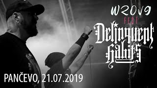 DELINQUENT HABITS  Live at WRONG FEST  Serbia 21072019 [upl. by Ynahpit]