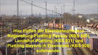 Bahnhof Plattling Niederbayern am 27 November 2017 [upl. by Temme199]