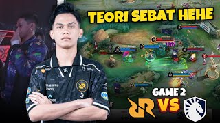 TEORI SEBAT IS REAL TLID VS RRQ GAME 2 MPLID S14 WEEK 9 DAY 2 WITH KO LIUS [upl. by Harl]