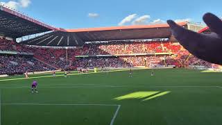 Stockport county fans at Charlton [upl. by Arratahs982]