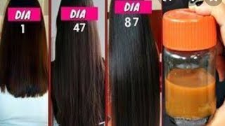 CABELO GIGANTE com ISTO  BASTA UM POUCO DISTO DEPOIS DE LAVAR OS CABELOS [upl. by Dame648]