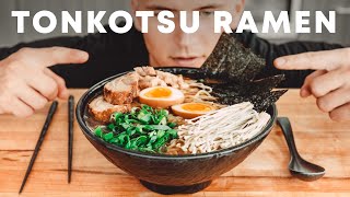 Tonkotsu Miso Ramen [upl. by Nonahs]