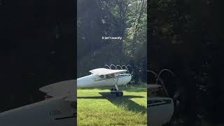 CAVOK crazy climb Highwinged monoplane near crash [upl. by Schenck886]