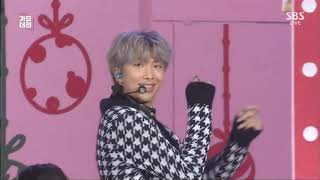 BTS Live Christmas Opening SBS Gayo Daejun 2019 [upl. by Llevad]