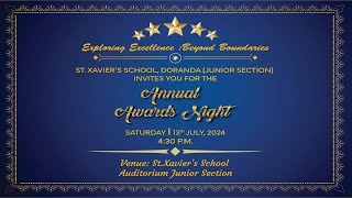 ANNUAL AWARD NIGHT  ST XAVIERS SCHOOL DORANDA [upl. by Ahseiyt]