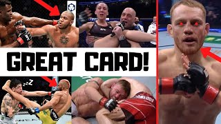 UFC 270 Event Recap Ngannou vs Gane Full Card Reaction and Breakdown [upl. by Siger]