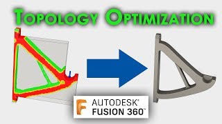 TUTORIAL Topology Optimization in Fusion 360 – 3D printing filament spool holder [upl. by Auhsuj]