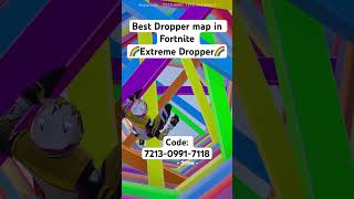 Best Dropper Map in Fortnite fortnite creative accurxte gaming [upl. by Dietrich783]