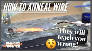 How to Anneal Wire [upl. by Idnyl712]