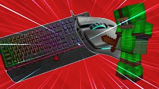 Keyboard  Mouse ASMR Sounds  Hypixel Bedwars [upl. by Llednol305]