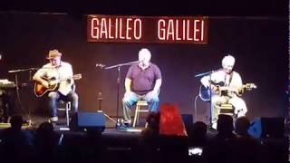 Canovas Rodrigo Adolfo y Guzmán cantando Solo pienso en ti en la Sala Galileo Galilei [upl. by Nesila]