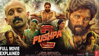 Pushpa 2  The Rule 🔥  New Released Hindi Dubbed Movie factsAllu Arjun Sukumar Rashmika Fahadh [upl. by Animor]