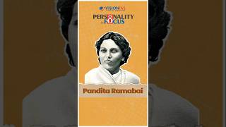 Personality in Focus  Pandita Ramabai [upl. by Hornstein]