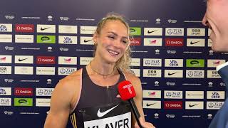 LIEKE KLAVER sets new personal best in the 400m 4958  London Diamond League 2024 [upl. by Vernier]