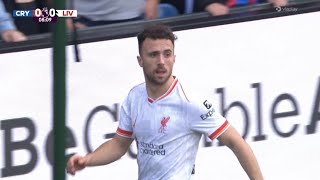 Diogo Jota GoalCrystal Palace vs Liverpool 01 All Goals and Extended Highlights [upl. by Botsford983]