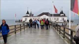 Ahlbeck auf Usedom Die Seebrückethe pier [upl. by Thorstein]