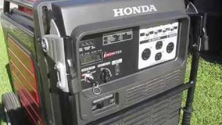 Honda Generator EU6500iS [upl. by Dnalsor672]